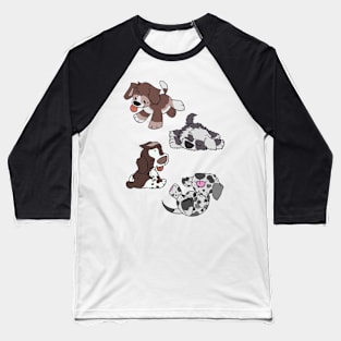 Little Pup Sheet 1 Baseball T-Shirt